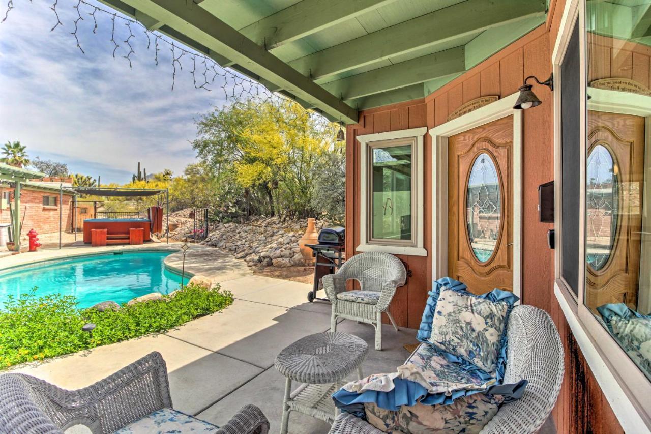 Lovely Tucson Home With Private Pool And Hot Tub! מראה חיצוני תמונה